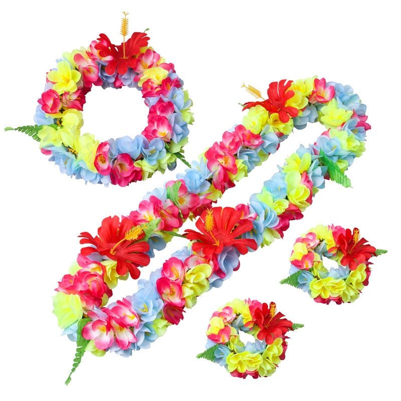 Bryllup Graduation Hawaiian Flower Leis