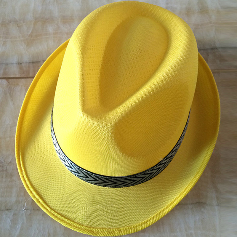 Farverig Promotion Fedora Hat