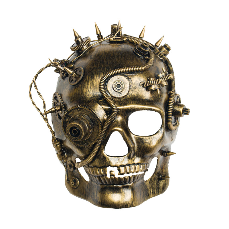 Cyborg steampunk maske