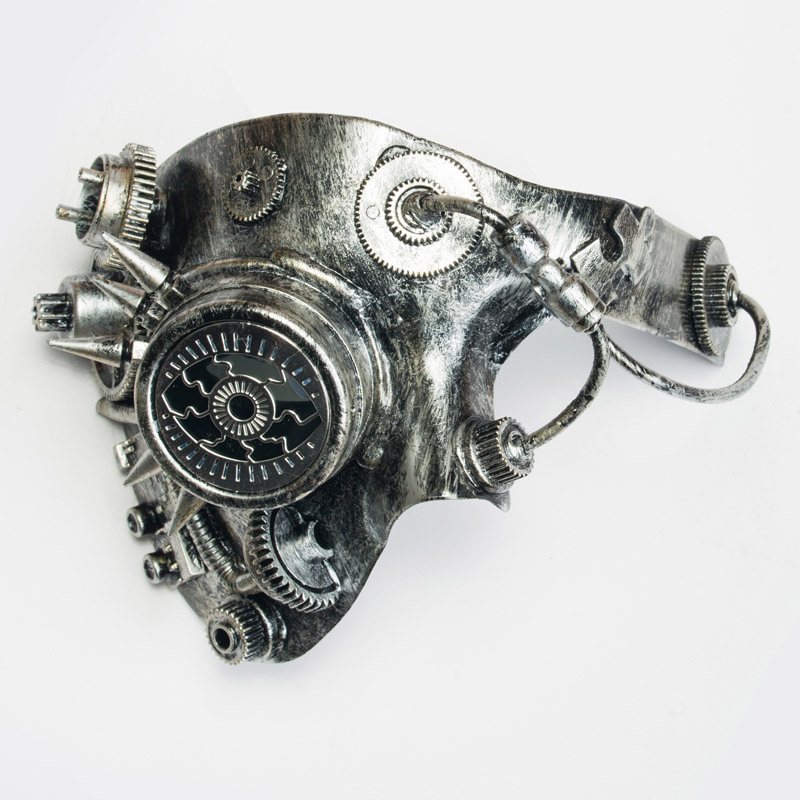 Cyborg steampunk pest maske