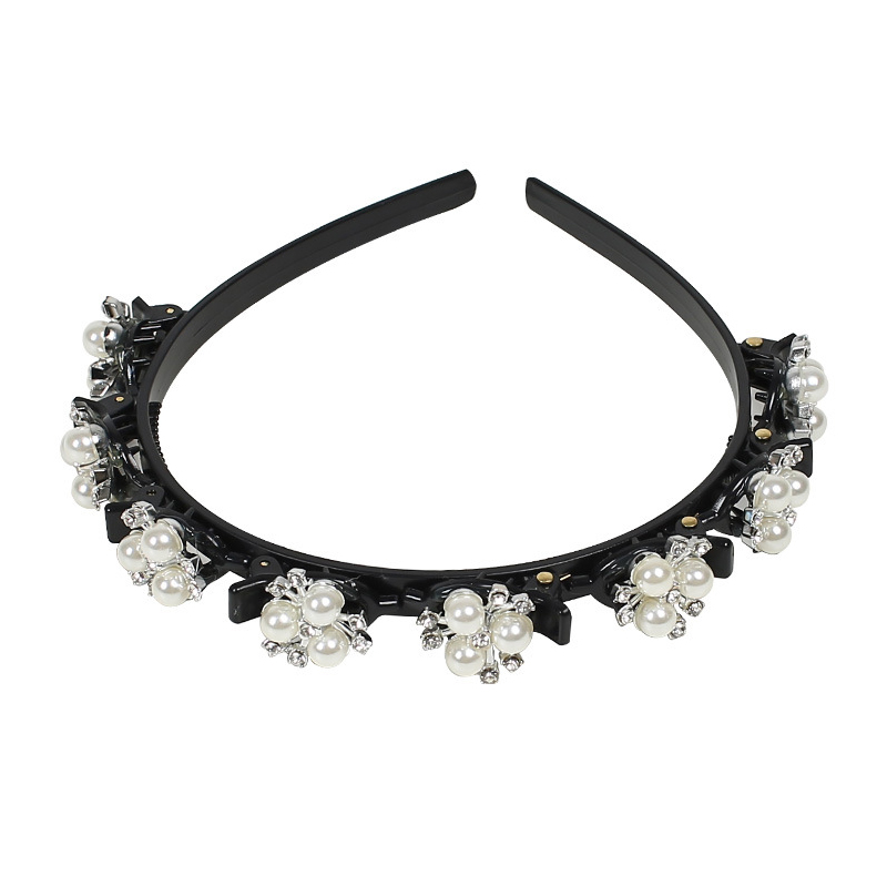 Diamond Pearl Make Up Bangs pandebånd