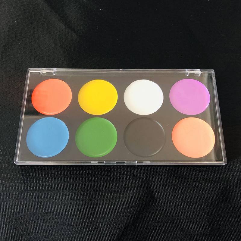 Gør-det-selv cremet make-up tablet sæt Ansigtsmaling Body Paint kit neglelaksæt