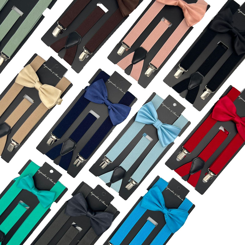 Elastisk glitter Men's Suspender