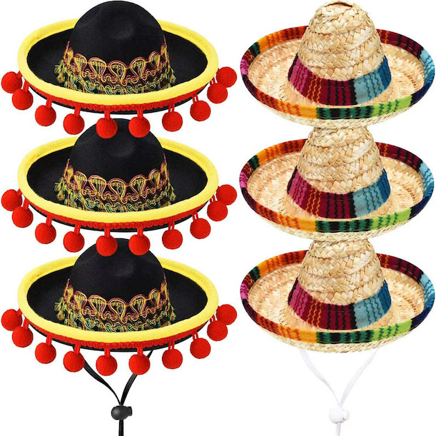 Mini mexicanske Sombrero festhatte