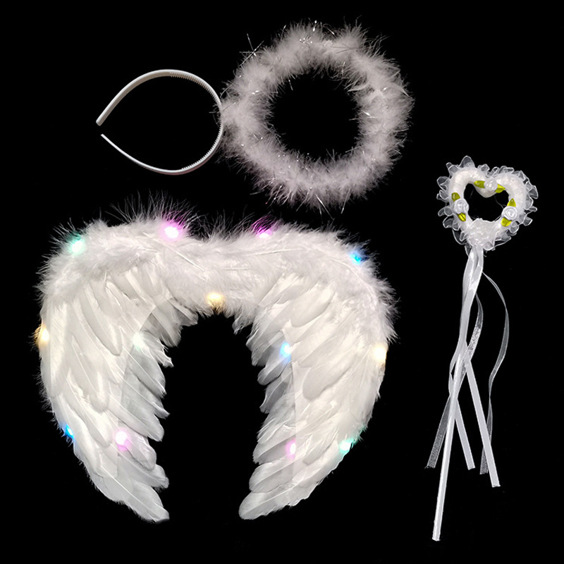 Feather Angel Wing sæt