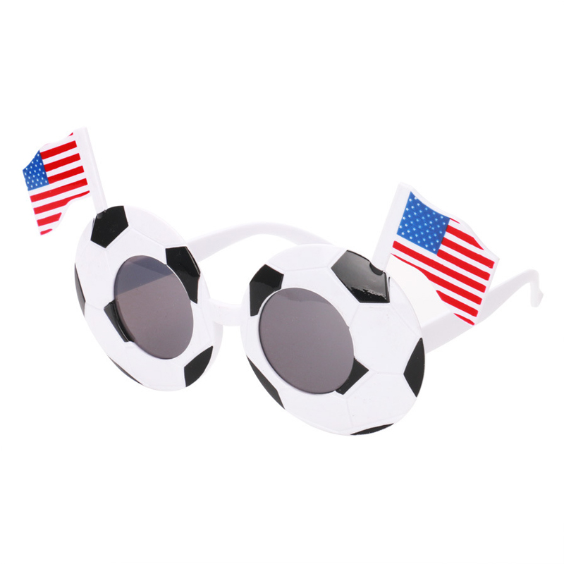 Flag fodboldfodbold solbriller
