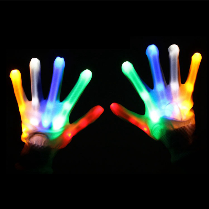 Blinkende LED -handsker