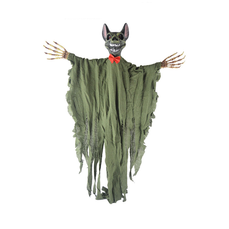 Halloween animatronisk induktion hængende spøgelse