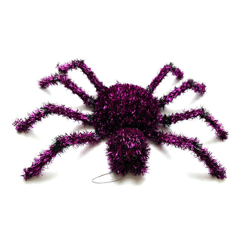 Halloween plastik edderkopper