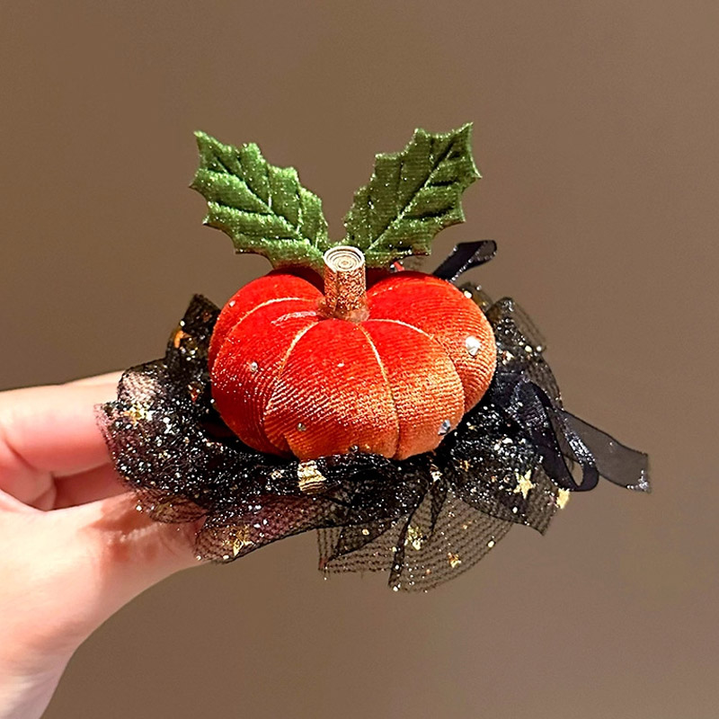 Halloween græskar hårklip
