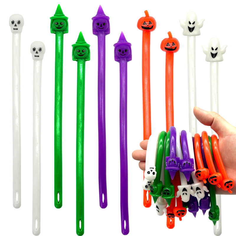 Halloween blød squishy stresslindring armbånd