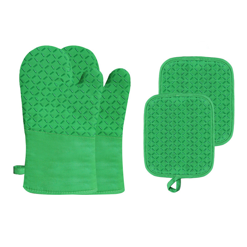 Køkkenhandsker og grydeholder