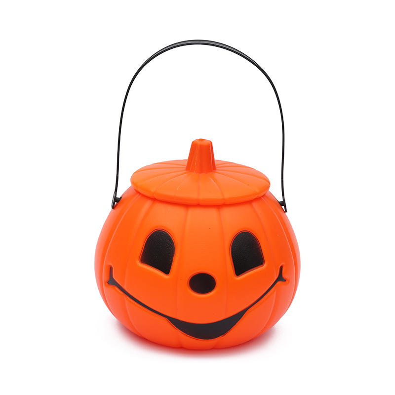 Nyt design halloween græskar slik spand