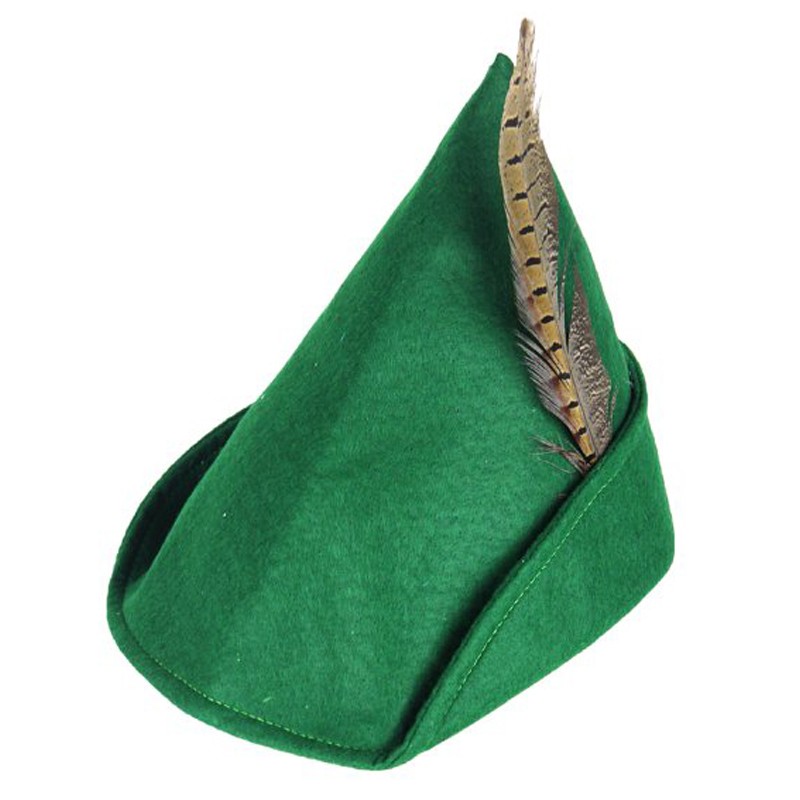 Grøn satin top hat Voksen Leprechaun kostume hat