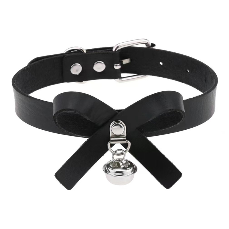 Pu Goth vedhæng Choker