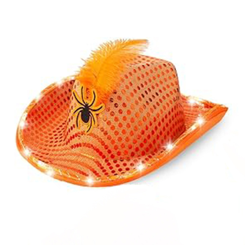 Skinnende opbevaring glød glitrende glitter førte cowboy