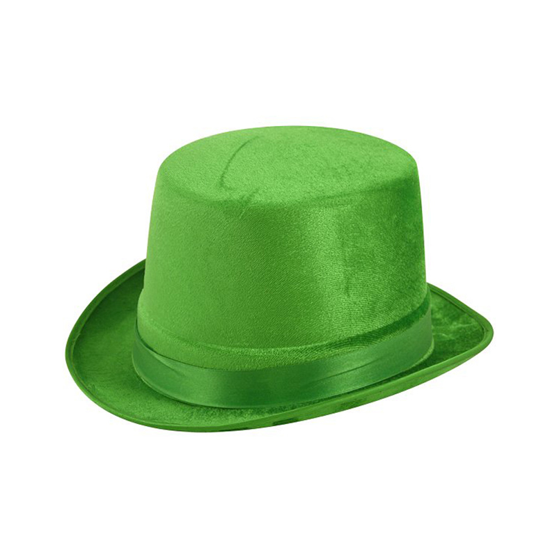 St Patrick Driving Hat Irsk Grøn Top Hat