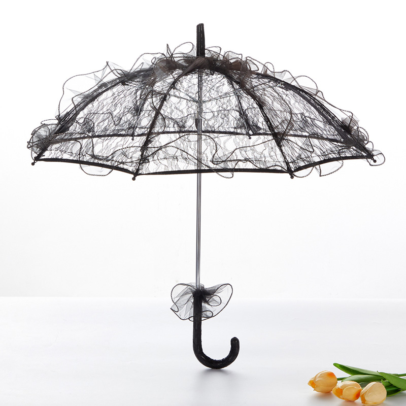 Victoriansk blonde parasol paraply