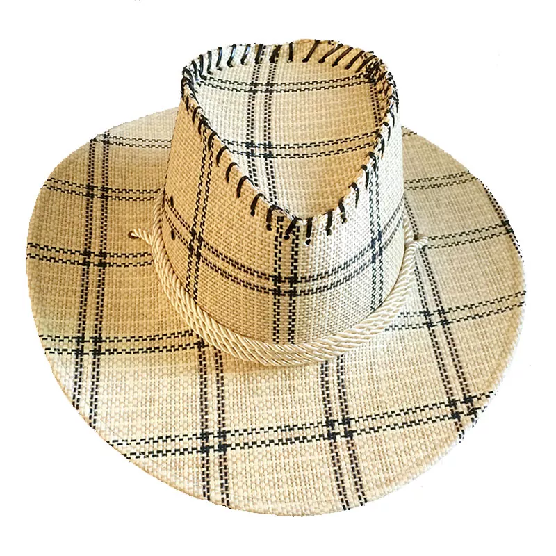 Man Bred Rim Rush græs Beach Straw Hat